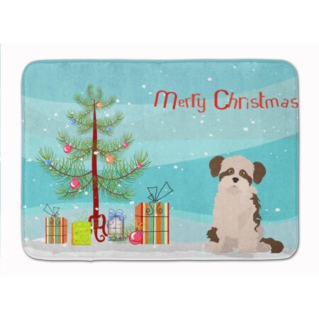 Carolines Treasures Shi Chi No.3 Christmas Tree Machine Washable Memory Foam Mat CK3890RUG